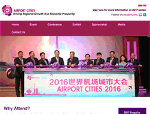 Tablet Screenshot of globalairportcities.com